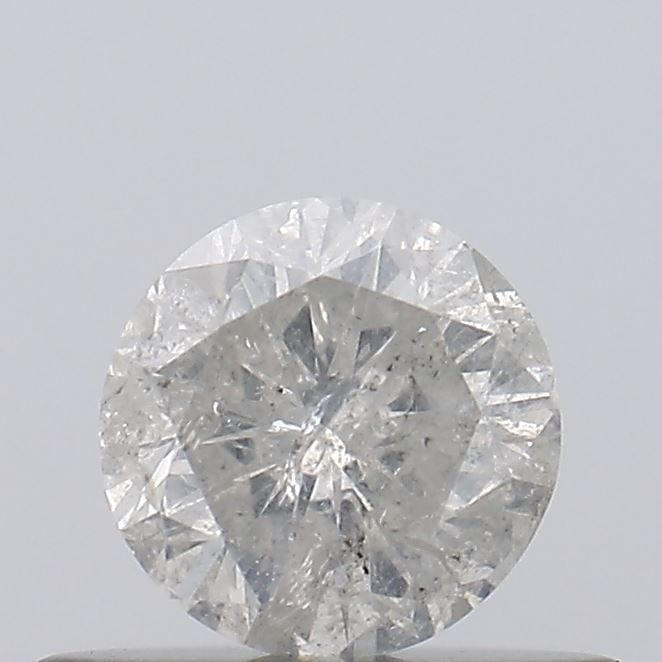 Loose Diamond - ROUND 0.39ct Salt and Pepper I3: Loose Diamond - ROUND 0.39ct Salt and Pepper I3 Source: Natural Shape: ROUND Carats: 0.39 Color: Salt and Pepper Certification: NONE Video: