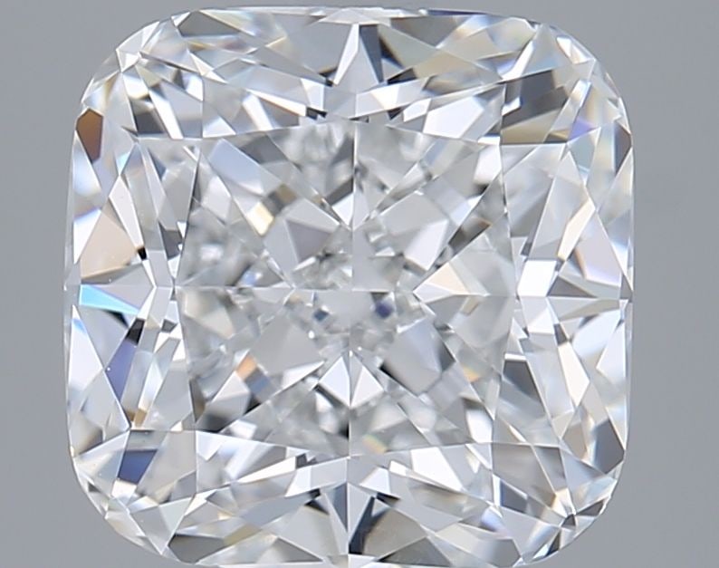 Loose Diamond - CUSHION BRILLIANT 2.93ct D VVS2: Loose Diamond - CUSHION BRILLIANT 2.93ct D VVS2 Source: This is a real non-mined Diamond that has been grown in a lab Shape: CUSHION BRILLIANT Carats: 2.93 Color: D Clarity: VVS2 Certification: GIA