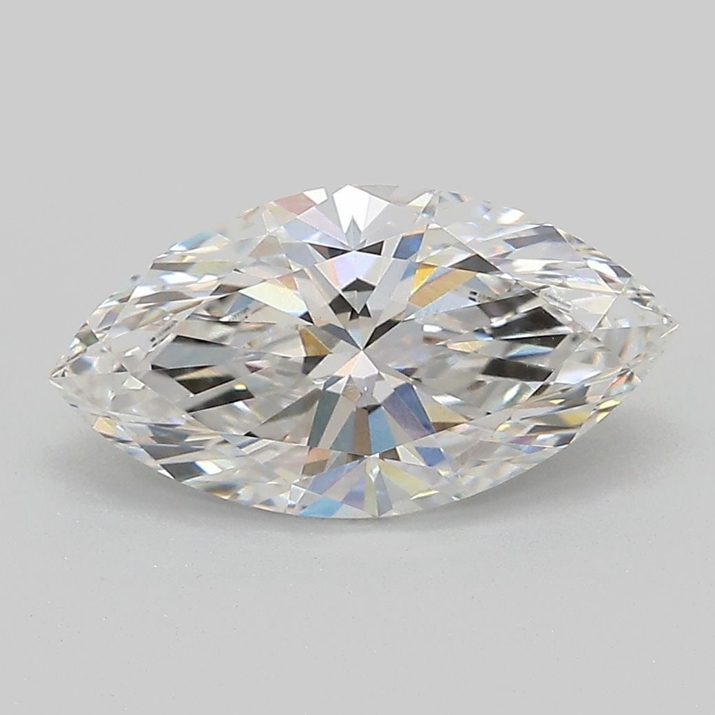 Loose Diamond - MARQUISE 2.09ct D VVS2: Loose Diamond - MARQUISE 2.09ct D VVS2 Source: This is a real non-mined Diamond that has been grown in a lab Shape: MARQUISE Carats: 2.09 Color: D Clarity: VVS2 Certification: IGI Video: