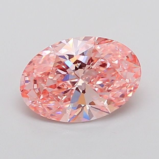 Loose Diamond - OVAL 2.1ct Fancy Vivid Pink VS1: Loose Diamond - OVAL 2.1ct Fancy Vivid Pink VS1 Source: This is a real non-mined Diamond that has been grown in a lab Shape: OVAL Carats: 2.1 Color: Fancy Vivid Pink Certification: IGI The Diamond