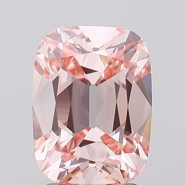 Loose Diamond - CUSHION BRILLIANT 2.6ct Fancy Intense Pink VVS2: Loose Diamond - CUSHION BRILLIANT 2.6ct Fancy Intense Pink VVS2 Source: This is a real non-mined Diamond that has been grown in a lab Shape: CUSHION BRILLIANT Carats: 2.6 Color: Fancy Intense Pink Cer