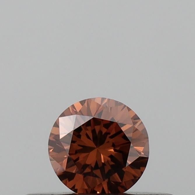 Loose Diamond - ROUND 0.21ct Fancy Deep Orange VS1: Loose Diamond - ROUND 0.21ct Fancy Deep Orange VS1 Source: This is a real non-mined Diamond that has been grown in a lab Shape: ROUND Carats: 0.21 Color: Fancy Deep Orange Certification: IGI Video: