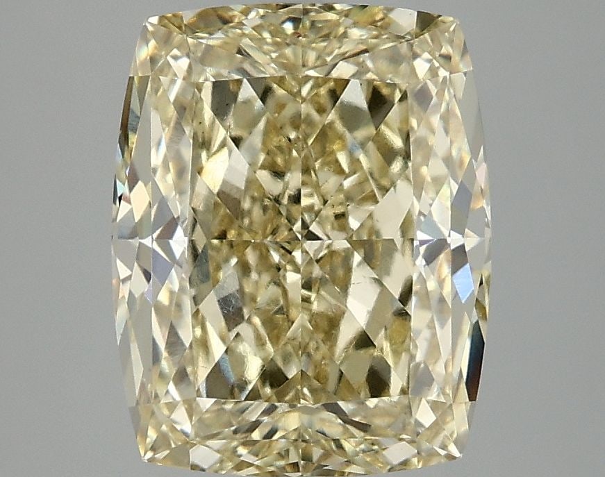 Loose Diamond - CUSHION MODIFIED 4.09ct Fancy Vivid Yellow VS1: Loose Diamond - CUSHION MODIFIED 4.09ct Fancy Vivid Yellow VS1 Source: This is a real non-mined Diamond that has been grown in a lab Shape: CUSHION MODIFIED Carats: 4.09 Color: Fancy Vivid Yellow Cert