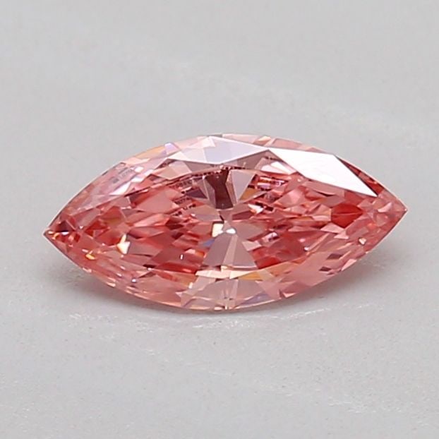 Loose Diamond - MARQUISE 0.22ct Fancy Vivid Pink VS1: Loose Diamond - MARQUISE 0.22ct Fancy Vivid Pink VS1 Source: This is a real non-mined Diamond that has been grown in a lab Shape: MARQUISE Carats: 0.22 Color: Fancy Vivid Pink Certification: IGI