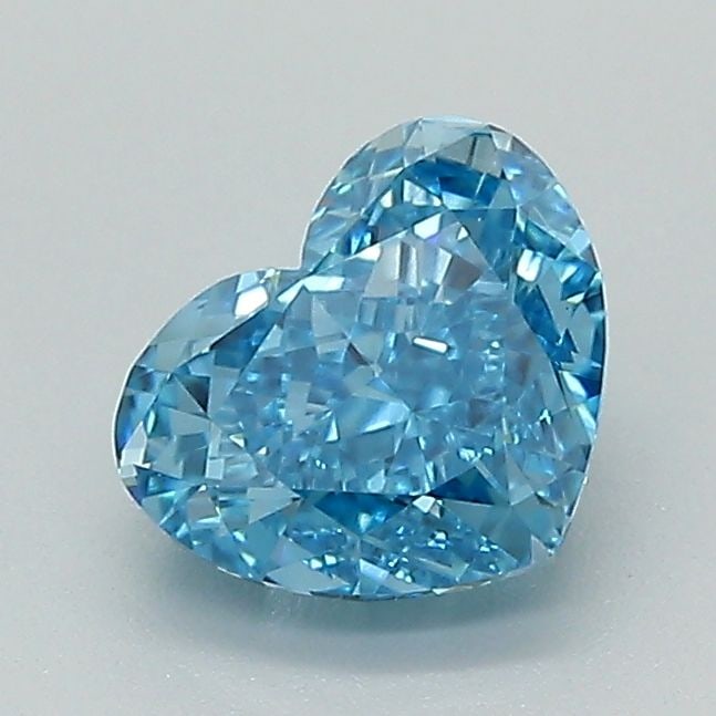 Loose Diamond - HEART 1.14ct Fancy Vivid Blue VVS2: Loose Diamond - HEART 1.14ct Fancy Vivid Blue VVS2 Source: This is a real non-mined Diamond that has been grown in a lab Shape: HEART Carats: 1.14 Color: Fancy Vivid Blue Certification: IGI Video: