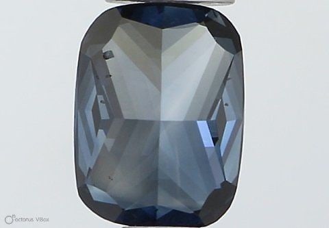 Loose Diamond - CUSHION MODIFIED 0.52ct Fancy Deep Blue SI1: Loose Diamond - CUSHION MODIFIED 0.52ct Fancy Deep Blue SI1 Source: This is a real non-mined Diamond that has been grown in a lab Shape: CUSHION MODIFIED Carats: 0.52 Color: Fancy Deep Blue Certificat
