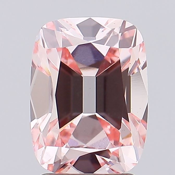 Loose Diamond - CUSHION BRILLIANT 2.59ct Fancy Pink VS1: Loose Diamond - CUSHION BRILLIANT 2.59ct Fancy Pink VS1 Source: This is a real non-mined Diamond that has been grown in a lab Shape: CUSHION BRILLIANT Carats: 2.59 Color: Fancy Pink Certification: