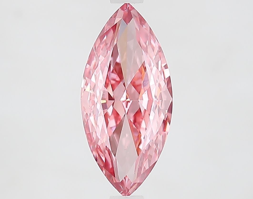 Loose Diamond - MARQUISE 1.92ct Fancy Vivid Pink VS1: Loose Diamond - MARQUISE 1.92ct Fancy Vivid Pink VS1 Source: This is a real non-mined Diamond that has been grown in a lab Shape: MARQUISE Carats: 1.92 Color: Fancy Vivid Pink Certification: IGI