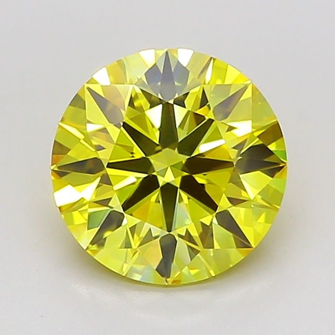 Loose Diamond - ROUND 1.51ct Fancy Vivid Yellow VVS1: Loose Diamond - ROUND 1.51ct Fancy Vivid Yellow VVS1 Source: This is a real non-mined Diamond that has been grown in a lab Shape: ROUND Carats: 1.51 Color: Fancy Vivid Yellow Certification: IGI