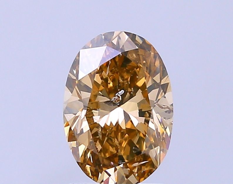 Loose Diamond - OVAL 2.0ct Light Brown I1: Loose Diamond - OVAL 2.0ct Light Brown I1 Source: Natural Shape: OVAL Carats: 2.0 Color: Light Brown Certification: NONE Video: