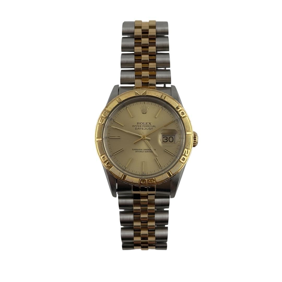 Datejust Ref 16263 Gold Dial Jubilee Bracelet with Papers 1991 (1 of 4)