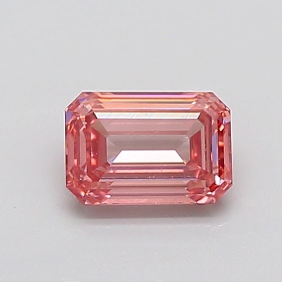 Loose Diamond - EMERALD 1.1ct Fancy Intense Brownish Pink VS2 (1 of 1)