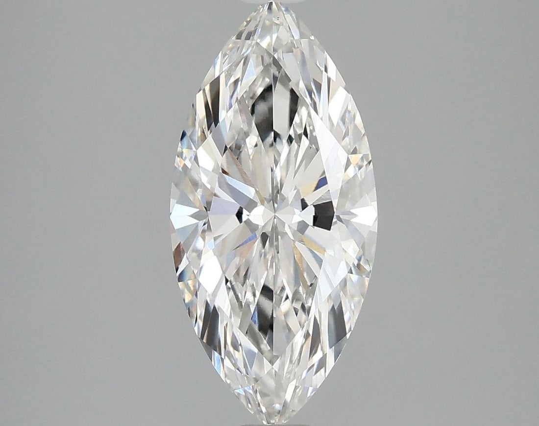 Loose Diamond - MARQUISE 2.1ct F VVS2: Loose Diamond - MARQUISE 2.1ct F VVS2 Source: This is a real non-mined Diamond that has been grown in a lab Shape: MARQUISE Carats: 2.1 Color: F Clarity: VVS2 Certification: IGI Video: