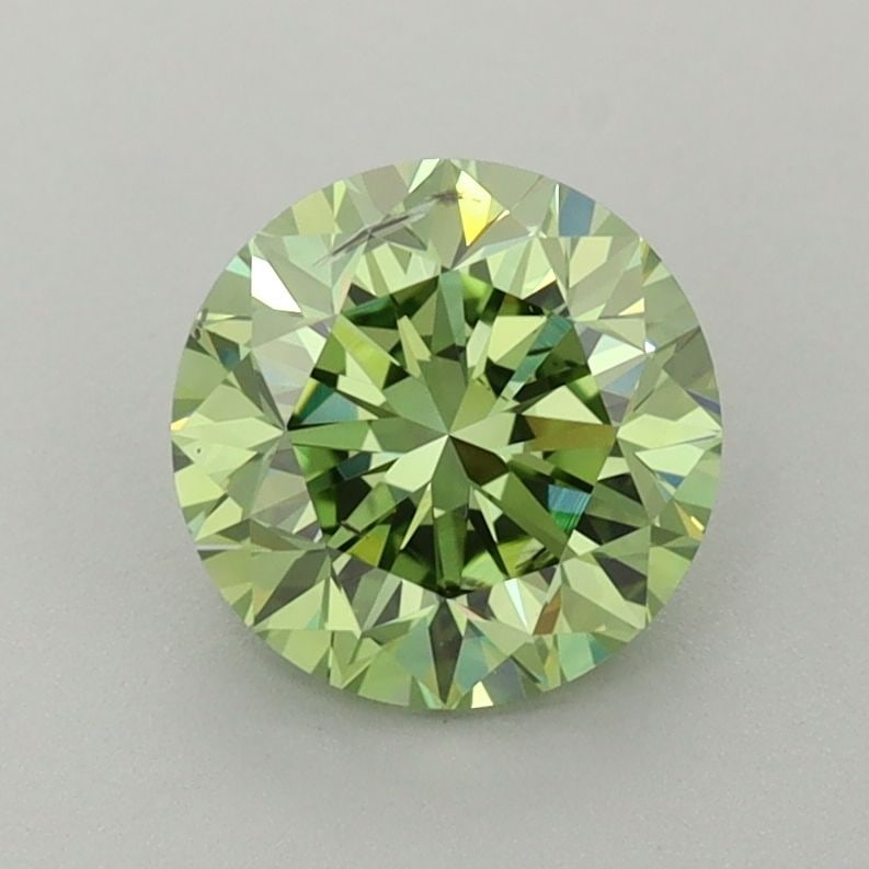 Loose Diamond - ROUND 1.55ct Fancy Vivid Green SI1: Loose Diamond - ROUND 1.55ct Fancy Vivid Green SI1 Source: This is a real non-mined Diamond that has been grown in a lab Shape: ROUND Carats: 1.55 Color: Fancy Vivid Green Certification: IGI Video: