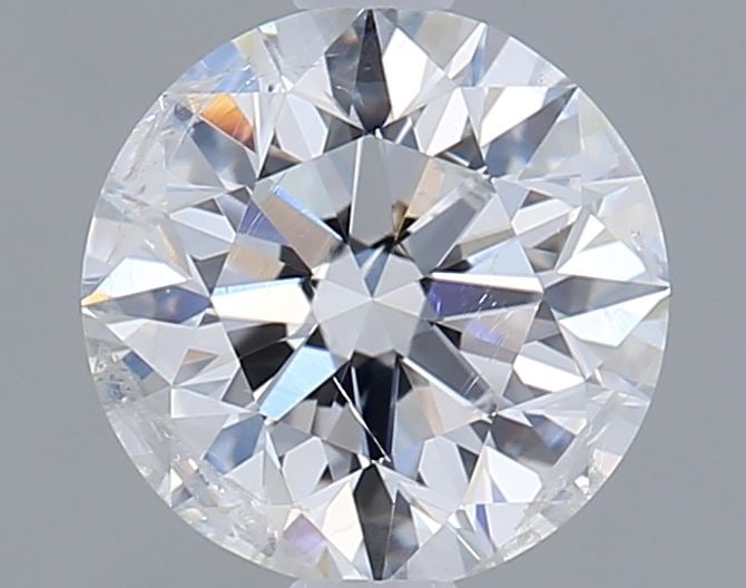 Loose Diamond - ROUND 1.33ct E I2: Loose Diamond - ROUND 1.33ct E I2 Source: Natural Shape: ROUND Carats: 1.33 Color: E Clarity: I2 Certification: GIA Video: