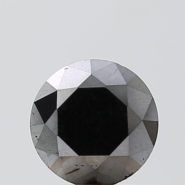 Loose Diamond - ROUND 2.31ct Fancy Black VVS2: Loose Diamond - ROUND 2.31ct Fancy Black VVS2 Source: Natural Shape: ROUND Carats: 2.31 Color: Fancy Black Certification: NONE Video: