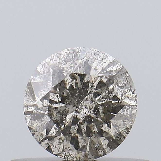 Loose Diamond - ROUND 0.35ct Salt and Pepper I3: Loose Diamond - ROUND 0.35ct Salt and Pepper I3 Source: Natural Shape: ROUND Carats: 0.35 Color: Salt and Pepper Certification: NONE Video: