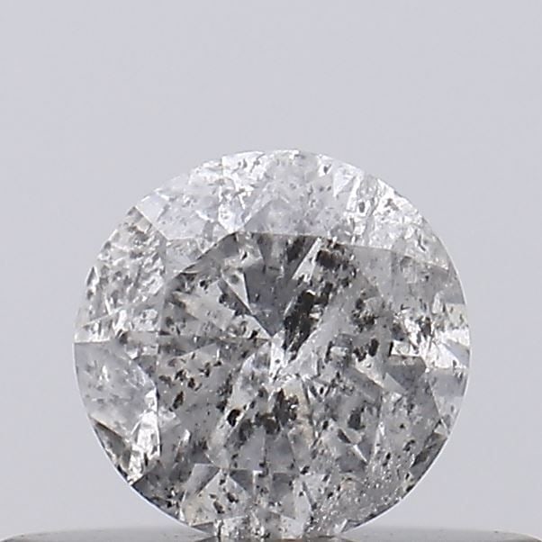 Loose Diamond - ROUND 0.26ct Salt and Pepper I3: Loose Diamond - ROUND 0.26ct Salt and Pepper I3 Source: Natural Shape: ROUND Carats: 0.26 Color: Salt and Pepper Certification: NONE Video: