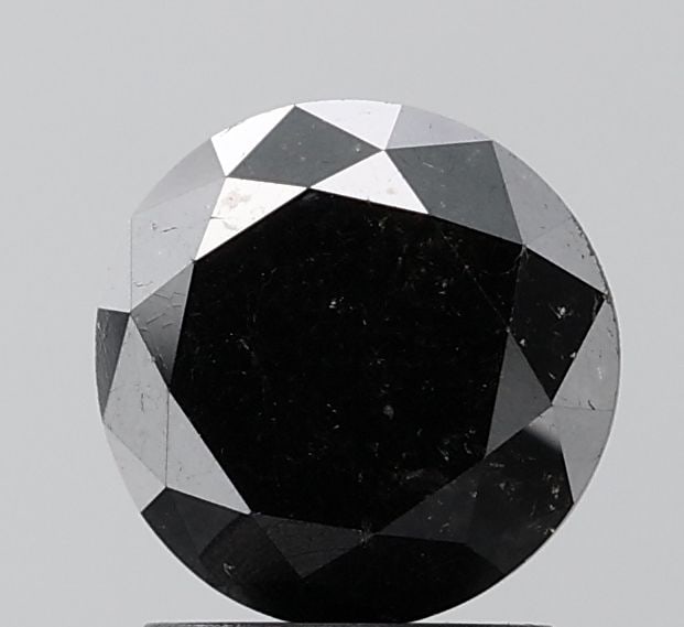 Loose Diamond - ROUND 2.35ct Black VVS2: Loose Diamond - ROUND 2.35ct Black VVS2 Source: Natural Shape: ROUND Carats: 2.35 Color: Black Certification: NONE Video: