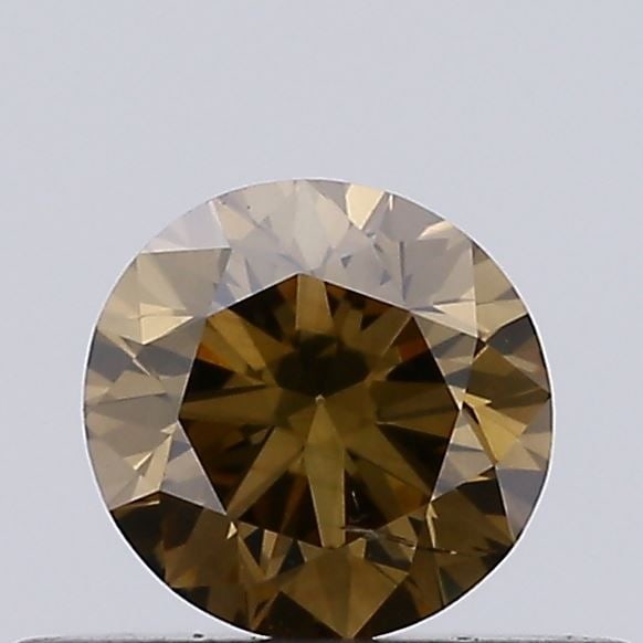 Loose Diamond - ROUND 0.27ct Fancy Brown SI2: Loose Diamond - ROUND 0.27ct Fancy Brown SI2 Source: Natural Shape: ROUND Carats: 0.27 Color: Fancy Brown Certification: NONE Video: