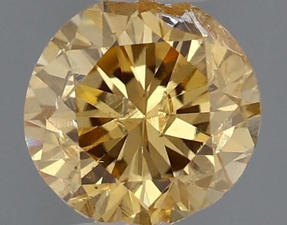 Loose Diamond - ROUND 0.26ct Fancy Orange Yellow: Loose Diamond - ROUND 0.26ct Fancy Orange Yellow Source: Natural Shape: ROUND Carats: 0.26 Color: Fancy Orange Yellow Certification: GIA Video: