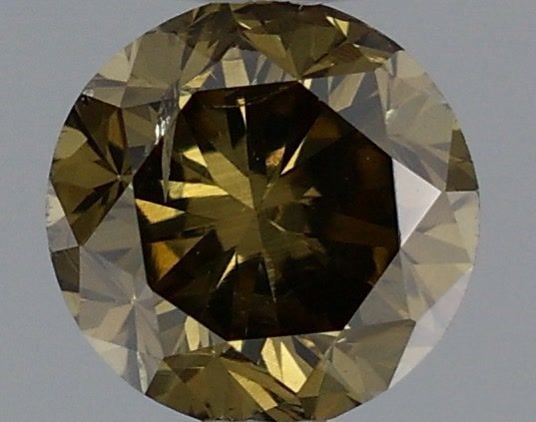 Loose Diamond - ROUND 0.31ct Fancy Dark Greenish Brown: Loose Diamond - ROUND 0.31ct Fancy Dark Greenish Brown Source: Natural Shape: ROUND Carats: 0.31 Color: Fancy Dark Greenish Brown Certification: GIA Video: