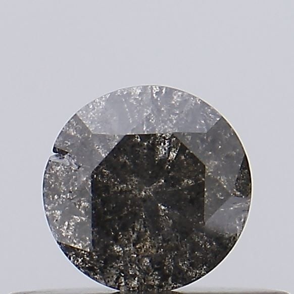 Loose Diamond - ROUND 0.27ct Salt and Pepper I3: Loose Diamond - ROUND 0.27ct Salt and Pepper I3 Source: Natural Shape: ROUND Carats: 0.27 Color: Salt and Pepper Certification: NONE Video: