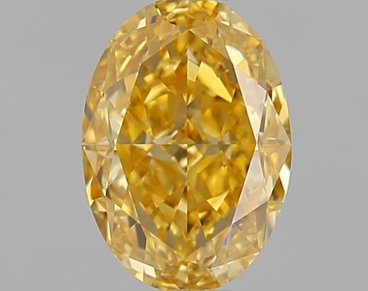 Loose Diamond - OVAL 0.7ct Fancy Intense Orange Yellow VVS2: Loose Diamond - OVAL 0.7ct Fancy Intense Orange Yellow VVS2 Source: Natural Shape: OVAL Carats: 0.7 Color: Fancy Intense Orange Yellow Certification: GIA Video:
