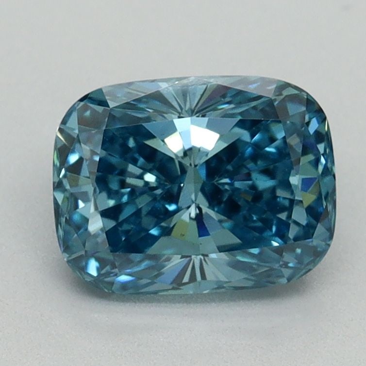 Loose Diamond - CUSHION MODIFIED 1.49ct Fancy Vivid Blue VS1: Loose Diamond - CUSHION MODIFIED 1.49ct Fancy Vivid Blue VS1 Source: This is a real non-mined Diamond that has been grown in a lab Shape: CUSHION MODIFIED Carats: 1.49 Color: Fancy Vivid Blue Certific