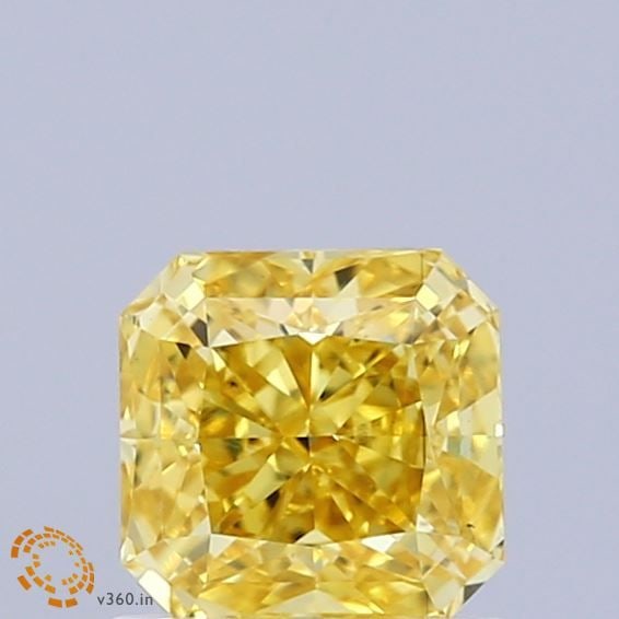 Loose Diamond - SQUARE RADIANT 1.01ct Fancy Vivid Yellow VS1: Loose Diamond - SQUARE RADIANT 1.01ct Fancy Vivid Yellow VS1 Source: This is a real non-mined Diamond that has been grown in a lab Shape: SQUARE RADIANT Carats: 1.01 Color: Fancy Vivid Yellow Certific