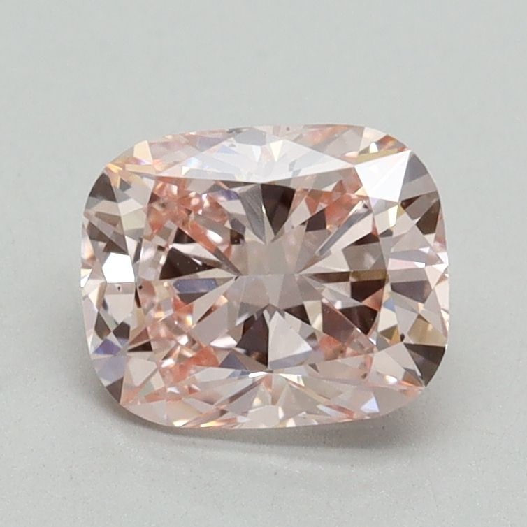 Loose Diamond - CUSHION BRILLIANT 1.12ct Fancy Intense Pink VS2: Loose Diamond - CUSHION BRILLIANT 1.12ct Fancy Intense Pink VS2 Source: This is a real non-mined Diamond that has been grown in a lab Shape: CUSHION BRILLIANT Carats: 1.12 Color: Fancy Intense Pink Ce