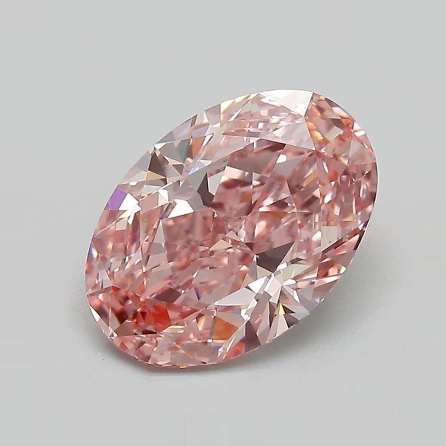 Loose Diamond - OVAL 2.42ct Fancy Intense Pink VVS2 (1 of 1)