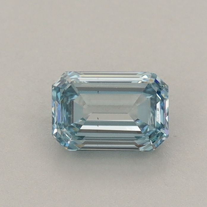 Loose Diamond - EMERALD 0.52ct Fancy Intense Blue VS2 (1 of 1)