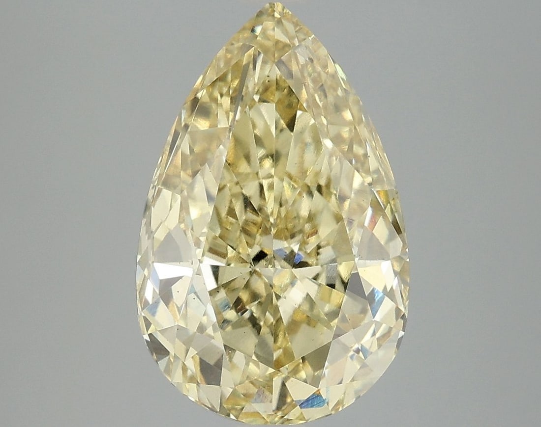 Loose Diamond - PEAR 5.07ct Fancy Intense Yellow VS2 (1 of 1)