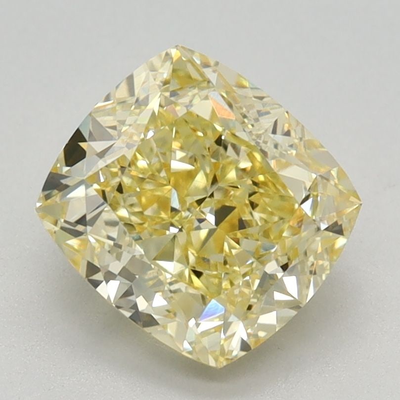 Loose Diamond - CUSHION MODIFIED 1.82ct Fancy Intense Yellow VS1 (1 of 1)