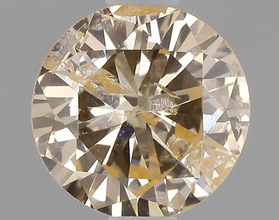Loose Diamond - ROUND 0.71ct Fancy Yellow Yellow Orange: Loose Diamond - ROUND 0.71ct Fancy Yellow Yellow Orange Source: Natural Shape: ROUND Carats: 0.71 Color: Fancy Yellow Yellow Orange Certification: GIA Video: