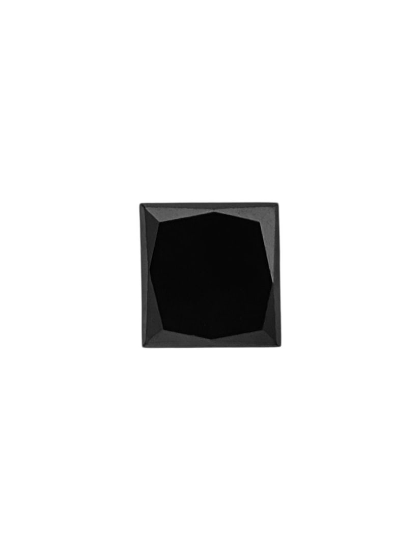 Loose Diamond - PRINCESS 0.31ct Fancy Black VVS2: Loose Diamond - PRINCESS 0.31ct Fancy Black VVS2 Source: Natural Shape: PRINCESS Carats: 0.31 Color: Fancy Black Certification: NONE The Diamond Depot Guarantee: All items in this auction are guarante