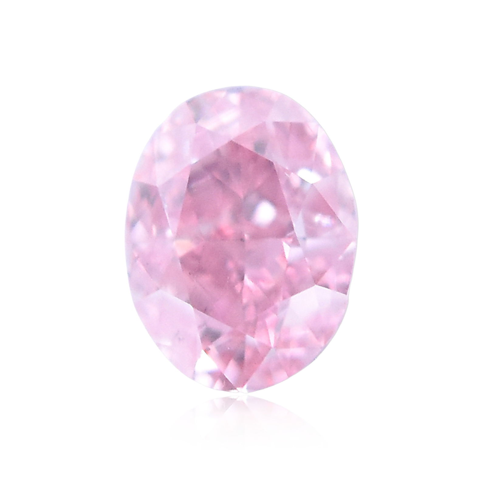 Loose Diamond - OVAL 0.1ct Fancy Intense Purplish Pink (1 of 1)