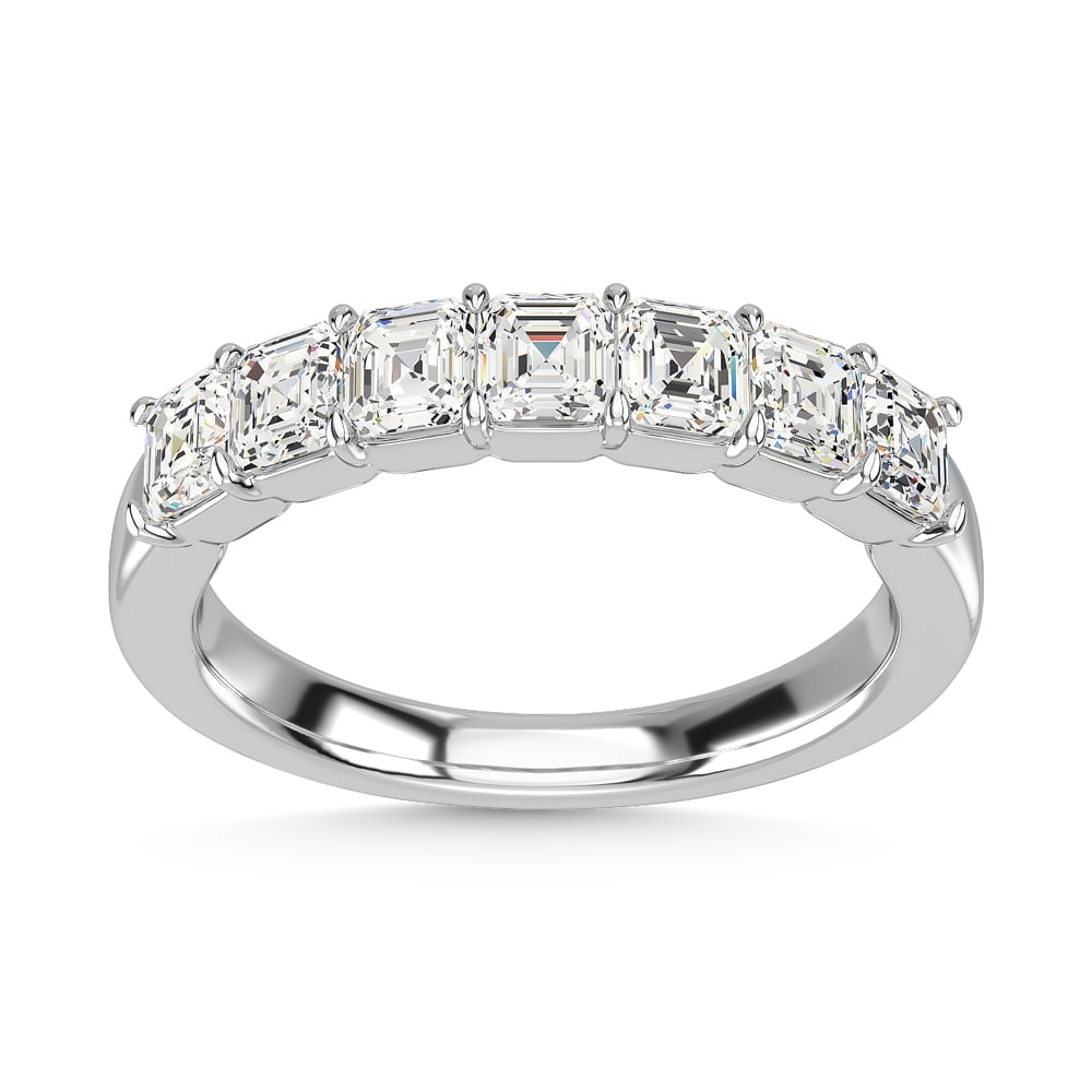 14K White Gold Diamond 1 3/8 Ct.Tw. Fashion Ring: 14K White Gold Diamond 1 3/8 Ct.Tw. Fashion Ring 14k White Gold Stone Color: G-h Stone Clarity: Si1 Each ring is presented in standard size 6.5. Complimentary resizing is available between sizes 510 (