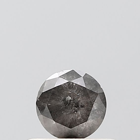 Loose Diamond - ROUND 0.39ct Salt and Pepper VVS2: Loose Diamond - ROUND 0.39ct Salt and Pepper VVS2 Source: Natural Shape: ROUND Carats: 0.39 Color: Salt and Pepper Certification: NONE Video: