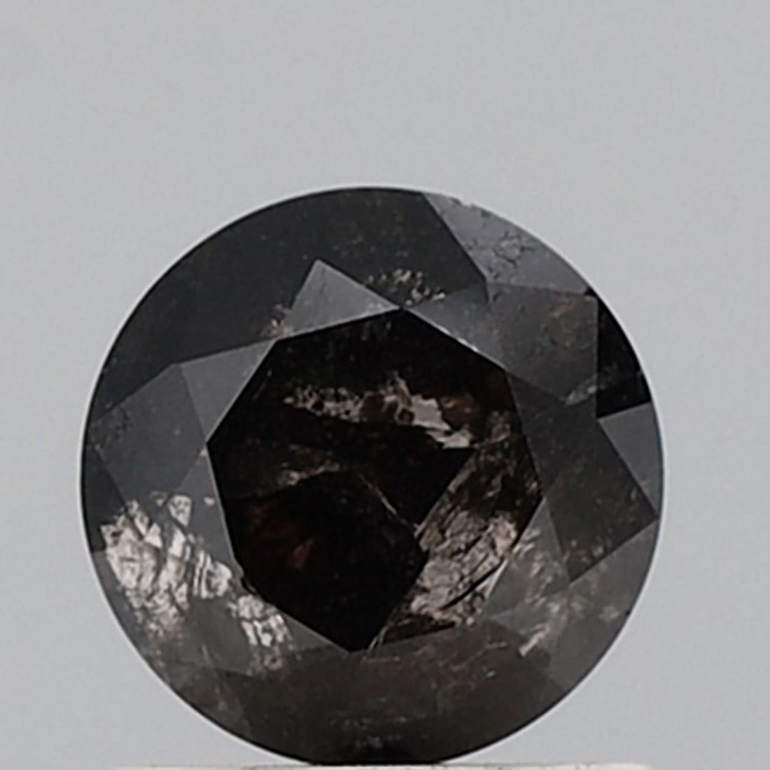 Loose Diamond - ROUND 1.12ct Salt and Pepper VVS2: Loose Diamond - ROUND 1.12ct Salt and Pepper VVS2 Source: Natural Shape: ROUND Carats: 1.12 Color: Salt and Pepper Certification: NONE Video: