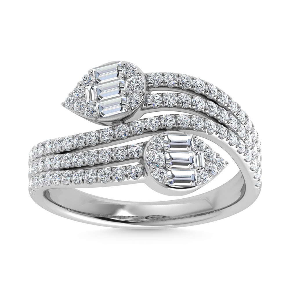 14K White Gold Diamond 3/4 Ct.Tw. Fashion Ring (1 of 4)