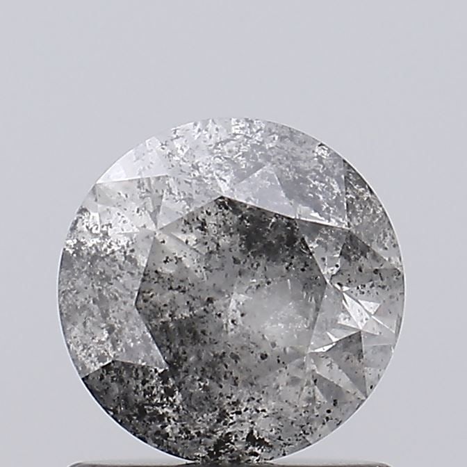 Loose Diamond - ROUND 1.01ct Salt and Pepper I3: Loose Diamond - ROUND 1.01ct Salt and Pepper I3 Source: Natural Shape: ROUND Carats: 1.01 Color: Salt and Pepper Certification: NONE Video: