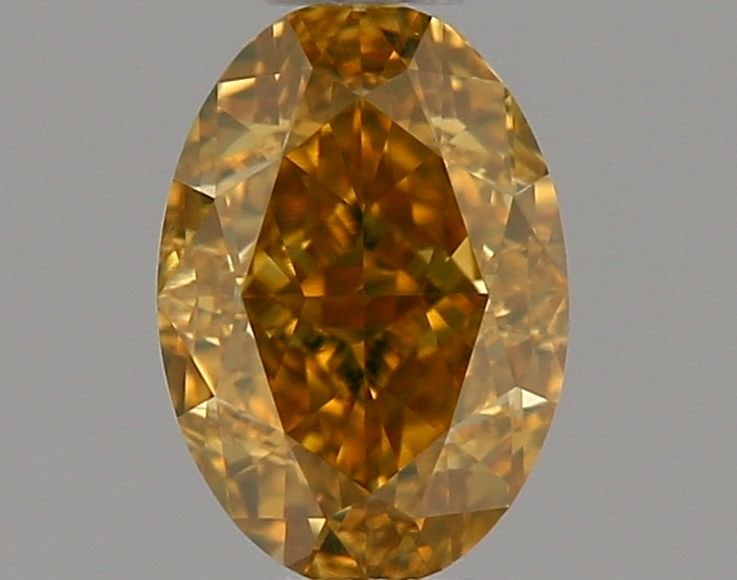 Loose Diamond - OVAL 0.4ct Fancy Intense Orange Yellow VS1: Loose Diamond - OVAL 0.4ct Fancy Intense Orange Yellow VS1 Source: Natural Shape: OVAL Carats: 0.4 Color: Fancy Intense Orange Yellow Certification: GIA Video:
