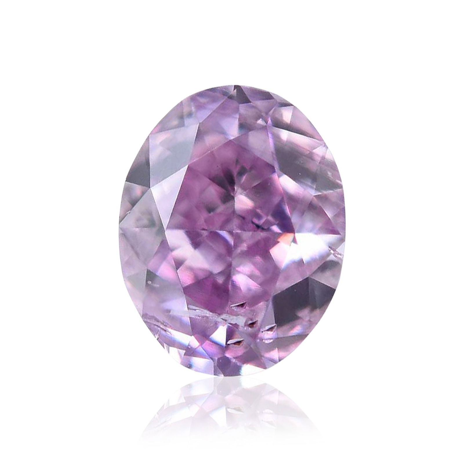 Loose Diamond - OVAL 0.22ct Fancy Intense Purple Pink I1: Loose Diamond - OVAL 0.22ct Fancy Intense Purple Pink I1 Source: Natural Shape: OVAL Carats: 0.22 Color: Fancy Intense Purple Pink Certification: GIA Video: