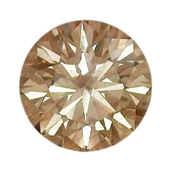 Loose Diamond - ROUND 0.79ct Champagne: Loose Diamond - ROUND 0.79ct Champagne Source: Natural Shape: ROUND Carats: 0.79 Color: Champagne Certification: NONE The Diamond Depot Guarantee: All items in this auction are guaranteed to be