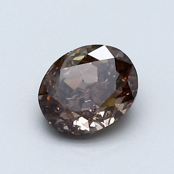 Loose Diamond - OVAL 0.78ct Fancy Dark Pink Brown SI1: Loose Diamond - OVAL 0.78ct Fancy Dark Pink Brown SI1 Source: Natural Shape: OVAL Carats: 0.78 Color: Fancy Dark Pink Brown Certification: GIA Video: