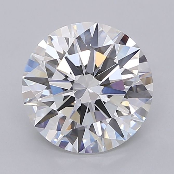Ideal Loose Diamond - ROUND 2.52ct E VVS2