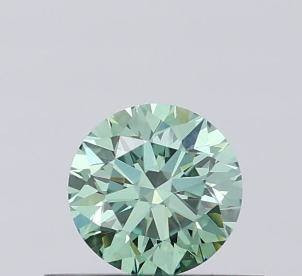 Loose Diamond - ROUND 0.38ct Fancy Vivid Green VVS2: Loose Diamond - ROUND 0.38ct Fancy Vivid Green VVS2 Source: This is a real non-mined Diamond that has been grown in a lab Shape: ROUND Carats: 0.38 Color: Fancy Vivid Green Certification: IGI The
