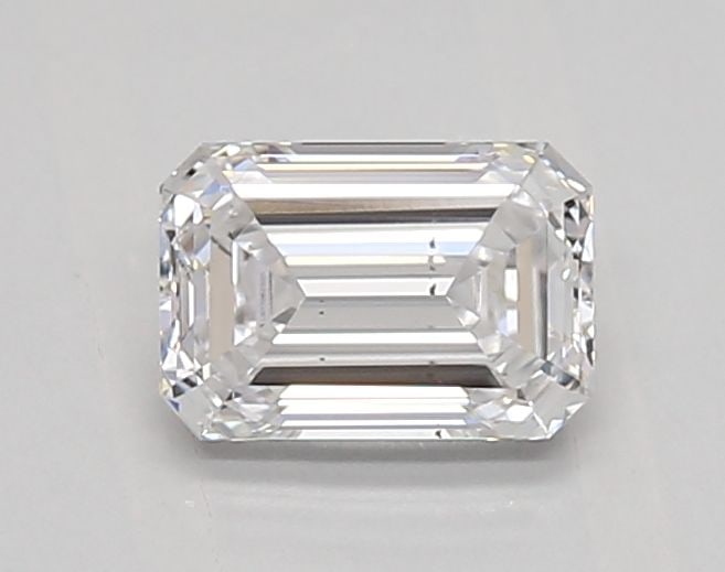 Loose Diamond - EMERALD 0.72ct D VS2: Loose Diamond - EMERALD 0.72ct D VS2 Source: This is a real non-mined Diamond that has been grown in a lab Shape: EMERALD Carats: 0.72 Color: D Clarity: VS2 Certification: IGI Video: